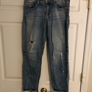 Just Black Brand ripped jeans